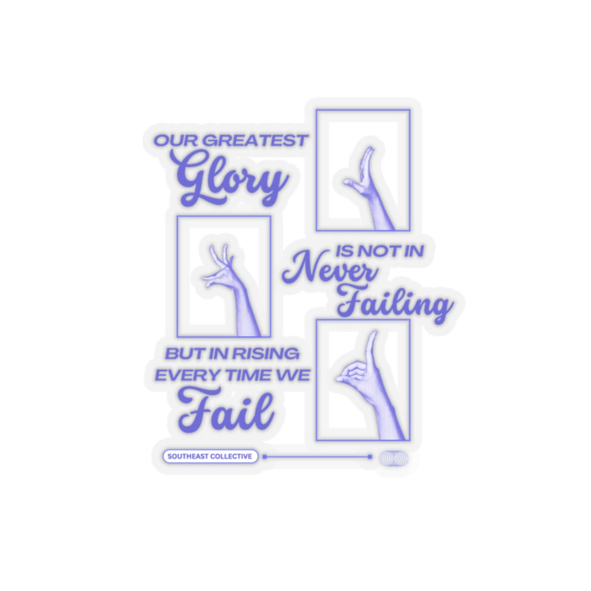 Our Greatest Glory Stickers
